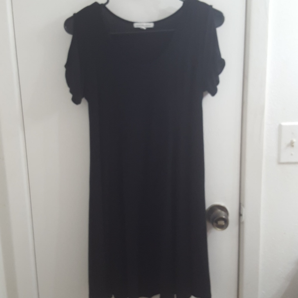 Cold shoulder dress